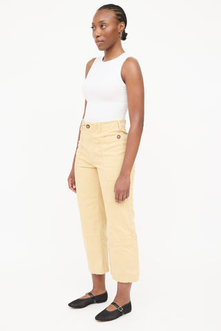 Frame Cropped Cargo Pants