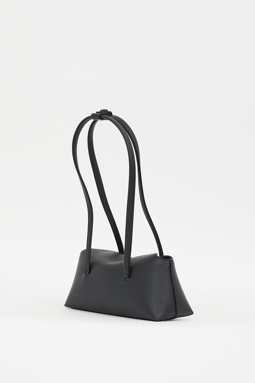 Freja New York Black Vegan Leather Mini Chrystie Bag