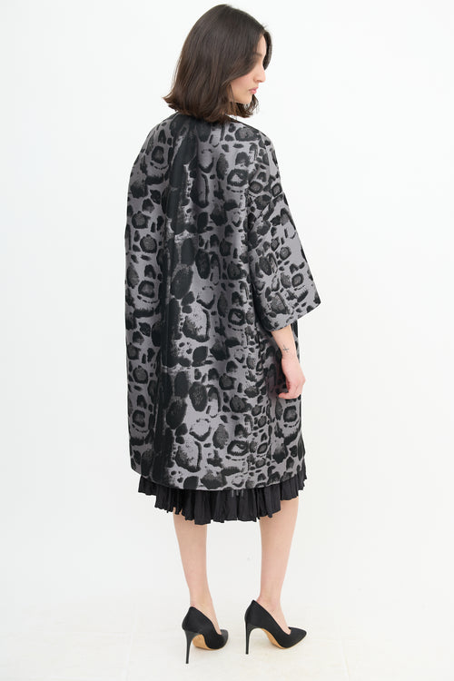 Giambattista Valli Printed Open Coat