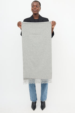 Acne Studios Wool Fringe Scarf