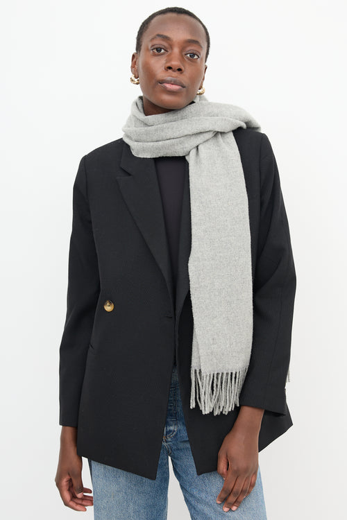 Acne Studios Wool Fringe Scarf