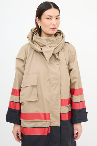 Gucci X Balenciaga 2021 Asymmetric Parka