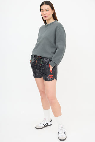 Gucci Nylon Quilted GG Shorts