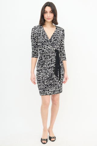 Gucci Printed Wrap Dress