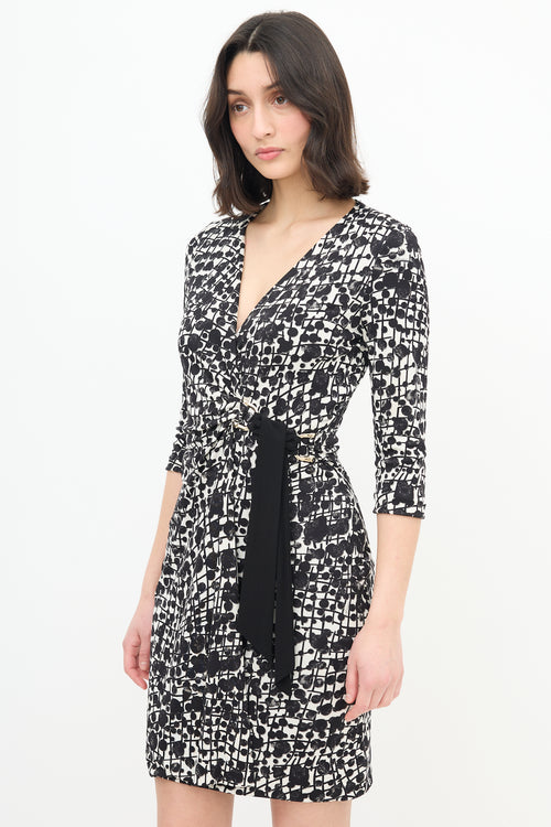 Gucci Printed Wrap Dress