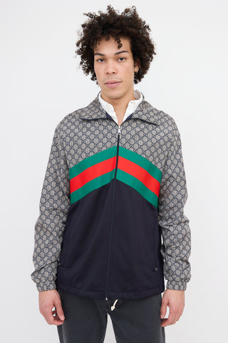 Gucci GG Technical Windbreaker Jacket