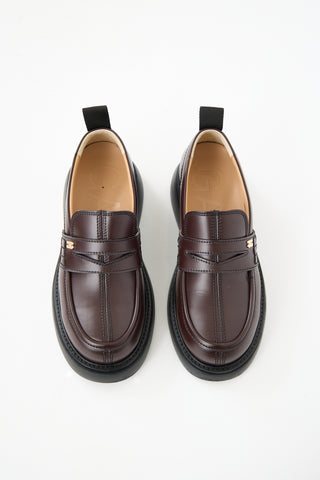 Ganni Brown Everyday Loafer