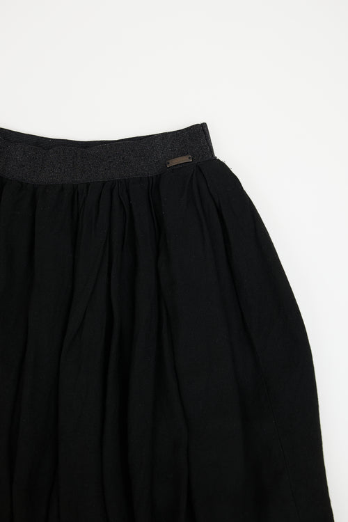 Gaultier Black Mini Skirt