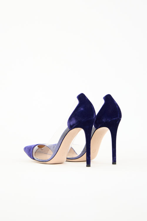  Purple Velvet 
PVC Plexi Pump