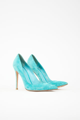 Gianvito Rossi Suede Pump