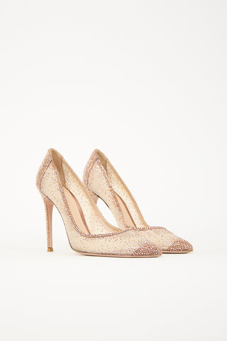 Gianvito Rossi Sequin Rania Pump