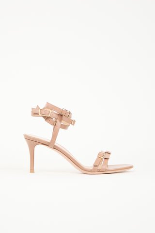 Gianvito Rossi Leather Cassandra Strappy Sandal