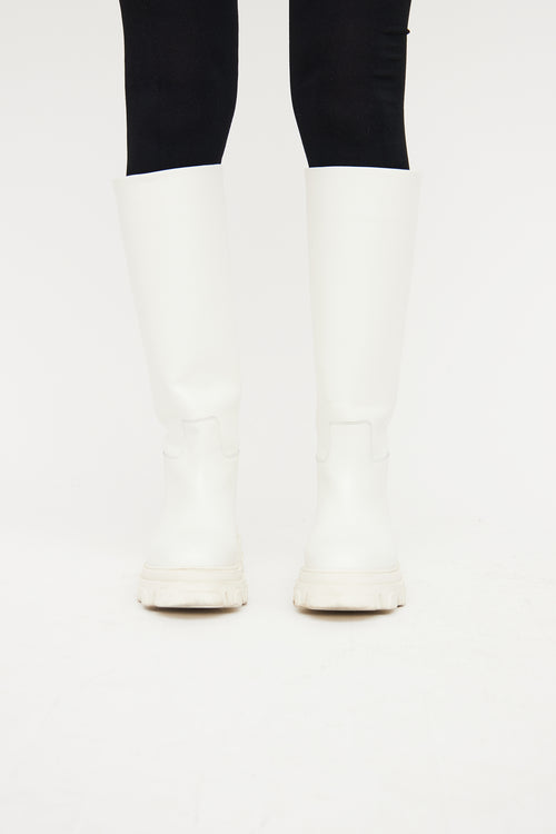 Gia x Pernille Teisbaek White Tall Boot