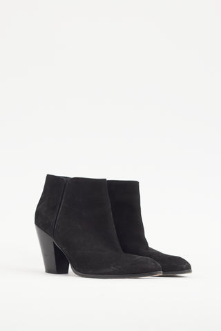 Giuseppe Zanotti Black Suede Nicky Boot