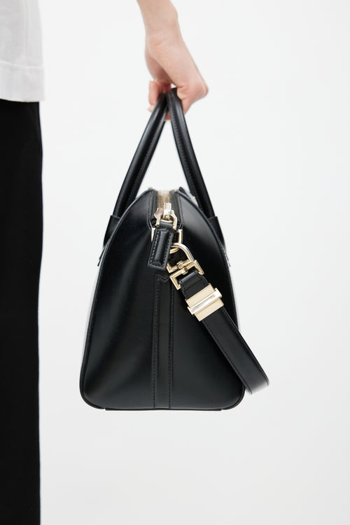 Givenchy 2013 Black Leather Small Antigona Shoulder Bag