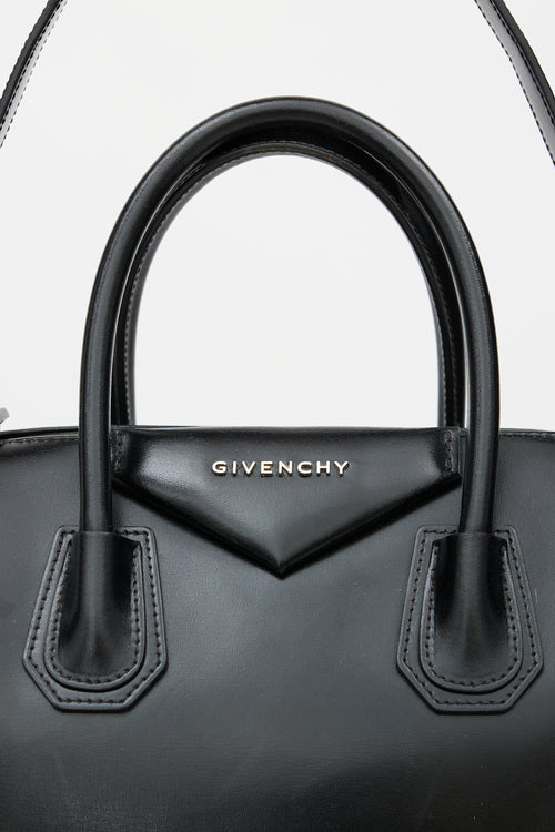 Givenchy 2013 Black Leather Small Antigona Shoulder Bag