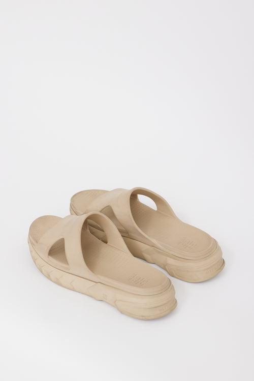 Givenchy Beige Rubber Marshmallow Sandal