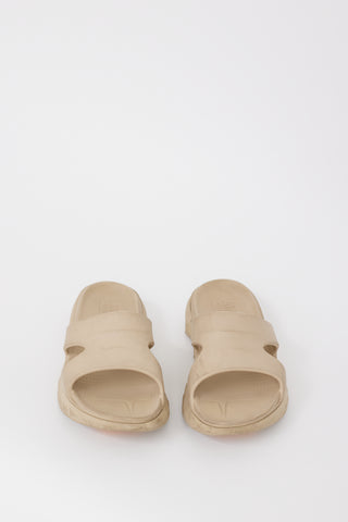 Givenchy Beige Rubber Marshmallow Sandal