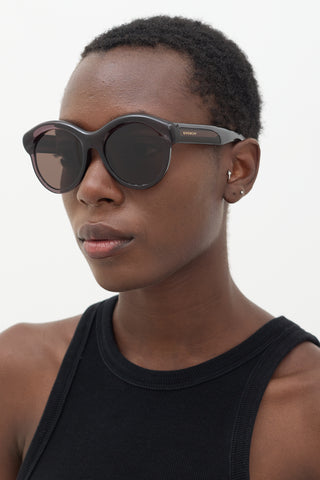 Givenchy Black GV7050S Circular Sunglasses