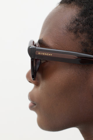 Givenchy Black GV7050S Circular Sunglasses