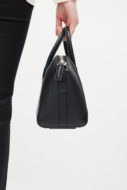 Givenchy Black Leather Mini Antigona Bag