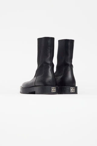 Givenchy Black Leather Chelsea Boot