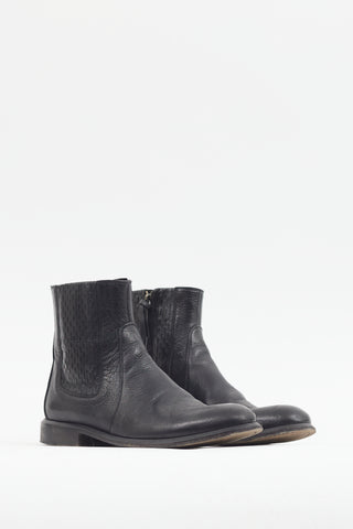 Givenchy Black Leather Chelsea Boot