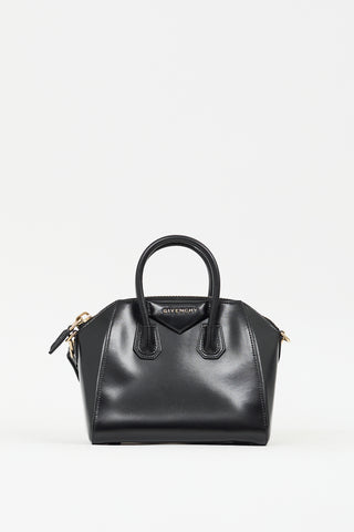 Givenchy Black Leather Mini Antigona Bag