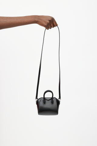 Givenchy Black Micro Antigona Crossbody Bag