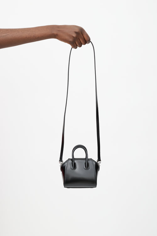 Givenchy Black Micro Antigona Crossbody Bag