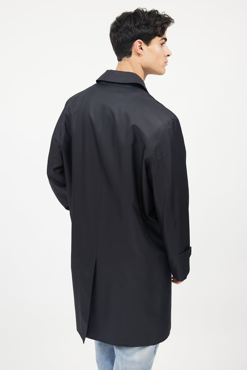 Givenchy Black Nylon Coat