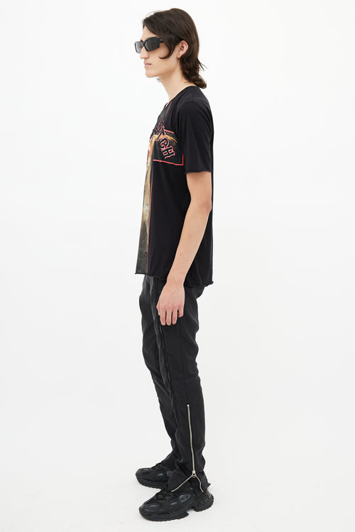 Givenchy Black 
Multicolour Virginia Bitch T-Shirt