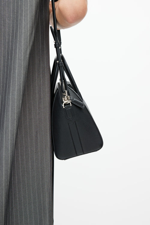 Givenchy Black 
Silver Antagonia Mini Bag