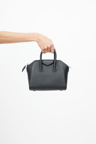 Givenchy Black 
Silver Antagonia Mini Bag