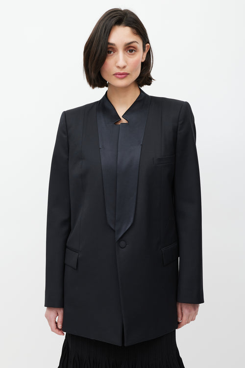 Givenchy Black Wool Blazer