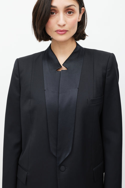 Givenchy Black Wool Blazer