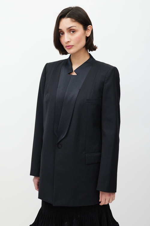 Givenchy Black Wool Blazer