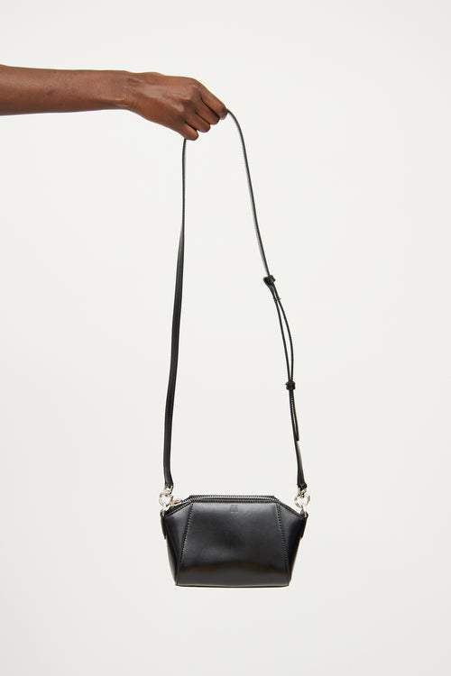 Givenchy Black Smooth Antigona Crossbody Bag