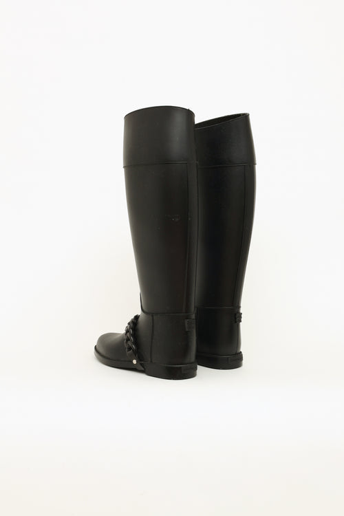 Chain Rubber Eva Rain Boots