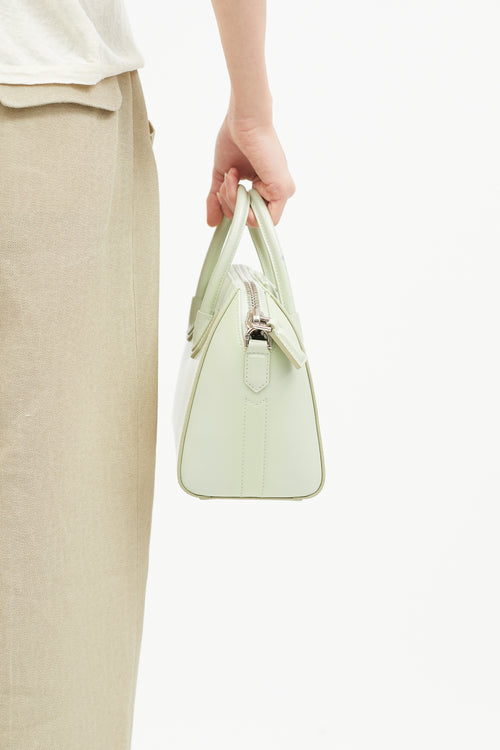 Givenchy Green Antigona Leather Crossbody Bag