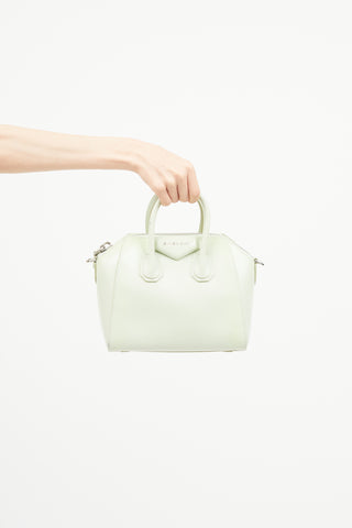 Givenchy Green Antigona Leather Crossbody Bag