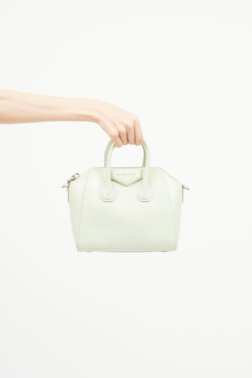 Givenchy Green Antigona Leather Crossbody Bag