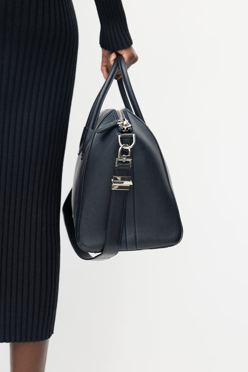 Givenchy Navy Antigona Leather Bag