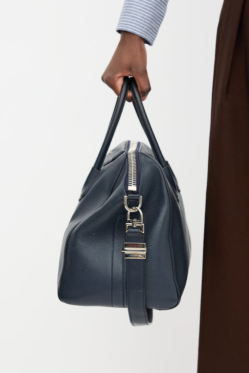 Givenchy Navy Leather Antigona Bag