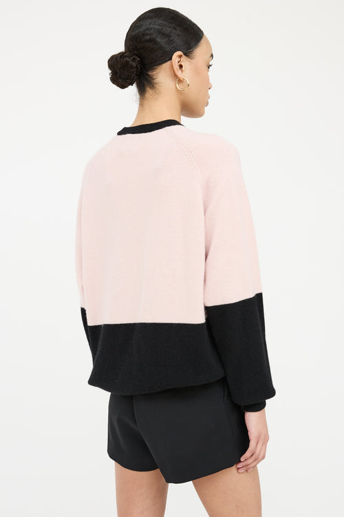 Givenchy Cashmere 4G Panelled Knit Sweater