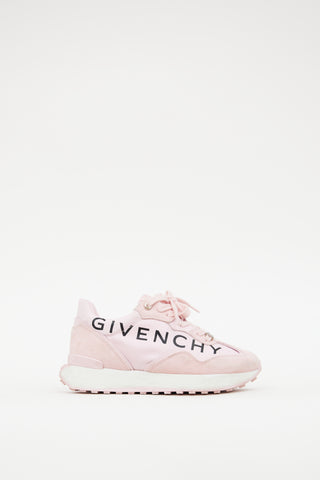 Givenchy Pink 
Black GIV Platform Sneaker