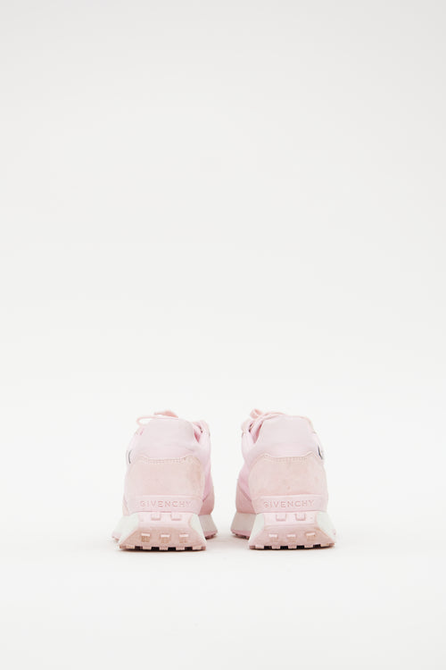 Givenchy Pink 
Black GIV Platform Sneaker