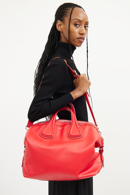 Givenchy Red Nightingale Medium Bag