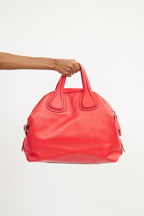 Givenchy Red Nightingale Medium Bag