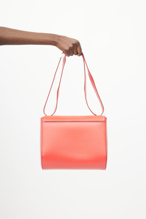 Givenchy Red Pandora Box Leather Bag